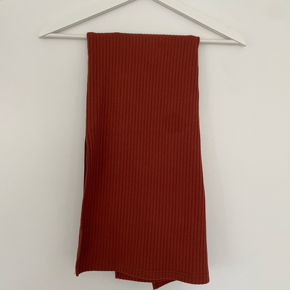 Ribbed Midi Skirt - Viens Avec Moi - 100% Cotton - Picture 2 of 4